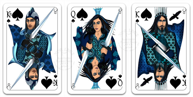 Royal Spades - Nine Lives Playing Cards