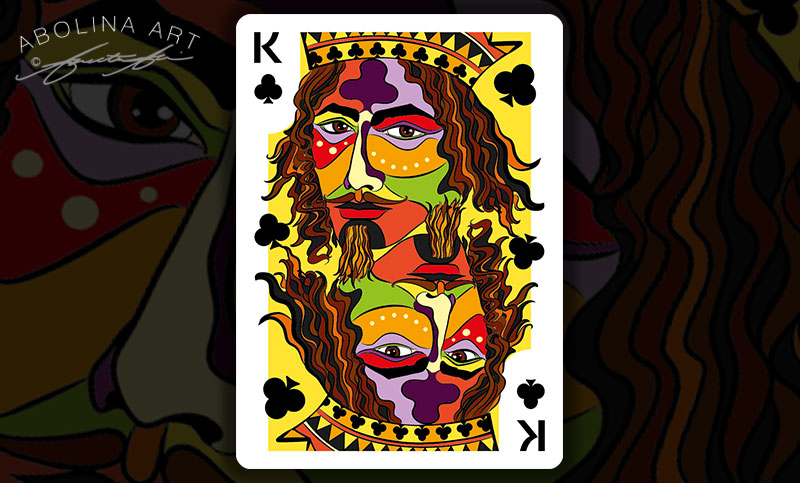 King of Clubs - Preview in colour - version 2