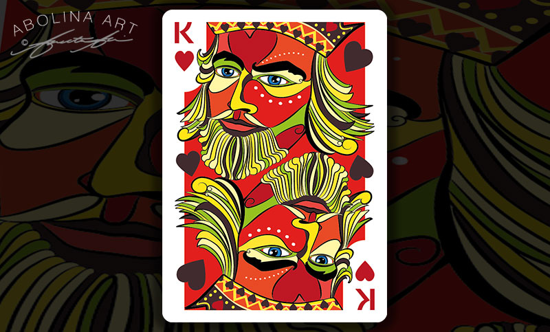 King of Hearts - Preview in colour - version 2