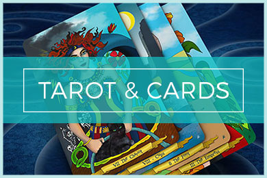 tarot and playing card artwork by Annette Abolins