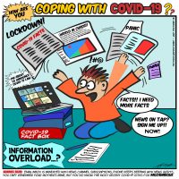 Information overload cartoon