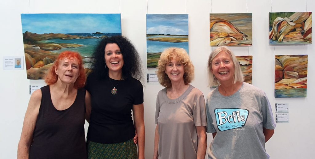Group photo artists Dreams exhibition The Art House Wyong