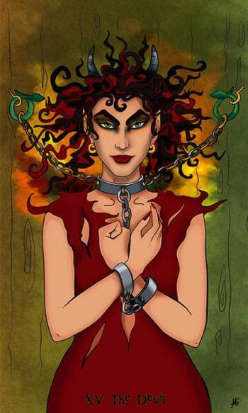 The Devil Artwork by Annette Abolins