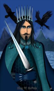 King of Swords Artwork by Annette Abolins