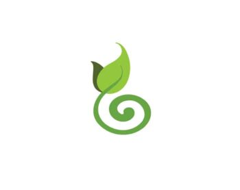 simply green gardens logo symbol - Abolina Art