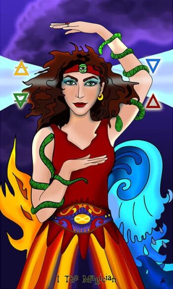 The Magician Artwork by Annette Abolins