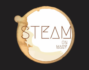 Make coffee time special! Logo design for a fresh coffee cart business STEAM on Mary - in the heart of Brisbane, QLD