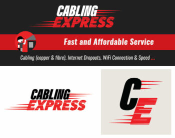 Cabling Express - Banner and Logo design