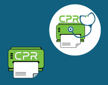 Stacked and icon variants of CPR logo