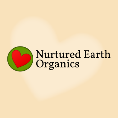 Heart logo for organic business