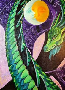 Imagination Unleashed Imagination Unleashed - Acrylic on board - Annette Abolins